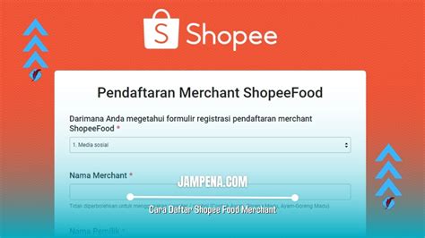 Ingin Daftar Shopee Food Merchant Ini Dia Cara Agar Mudah Diterima