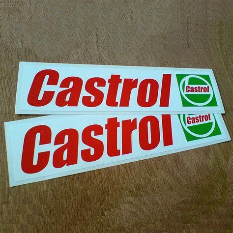 CASTROL OLD STYLE STICKERS Decal Heads - Stickers and Decals