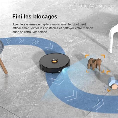 Imou L Aspirateur Robot Laveur En Avec Station D Auto Tournus