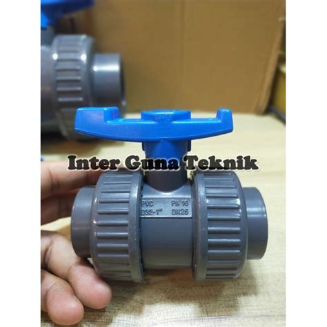 Jual Ball Valve Watermur 1 1 2 Inchi True Double Union Watermur PVC