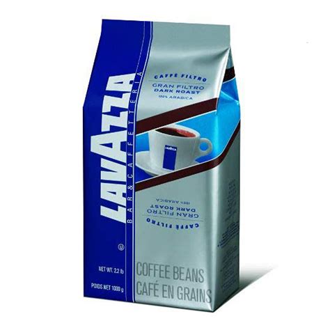 Lavazza Gran Filtro Dark Roast Whole Coffee Beans Eurocoffee Direct