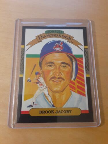 Donruss Brook Jacoby Cleveland Indians Diamond King Baseball