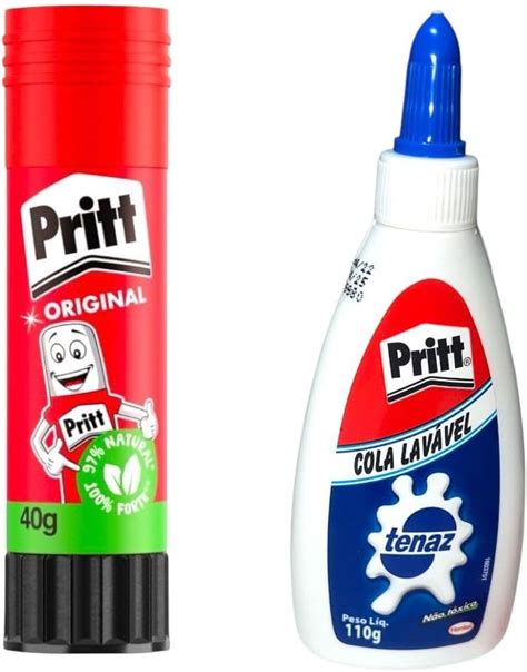 Cola Bastao Pritt - Pritt Cola em Bastão 40g bandeja c/ 5u | Amazon.com.br