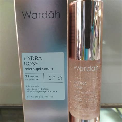 Jual WARDAH HYDRA ROSE MICRO GEL SERUM 30ml Shopee Indonesia