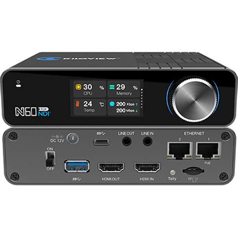 Kiloview N Uhd K Hdmi Usb To Ndi Bidirectional Converter N