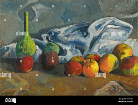 Paul Gauguin Nature Morte Aux Pommes 1890 Stock Photo Alamy