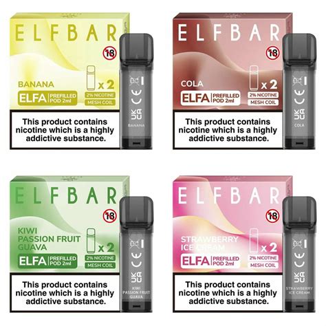 Buy Elf Bar Elfa Pre Filled Pods Mg Pack E Cig Clouds