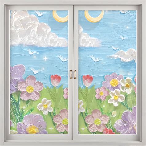 AUQ Privacy Window Film,Stable Attachment Time Window Frosting Film