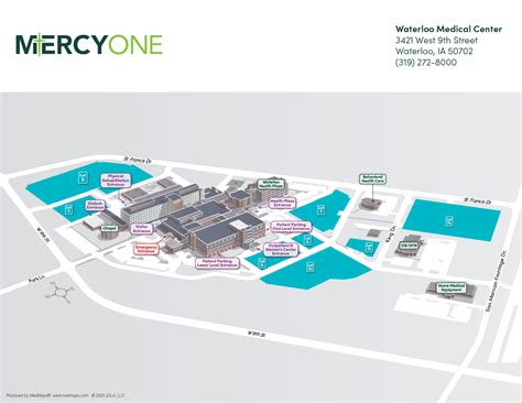 Mercyone Waterloo Medical Center Interactive Map