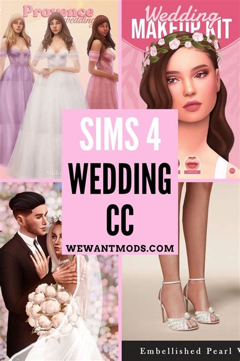 38 Beautiful Sims 4 Wedding Cc Mods Artofit