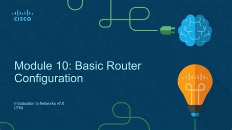 Detailed explanation of Basic router configuration | PPT