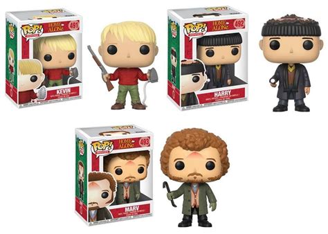 Buy Funko POP! Home Alone: Kevin Mccallister + Harry + Marv – Stylized ...