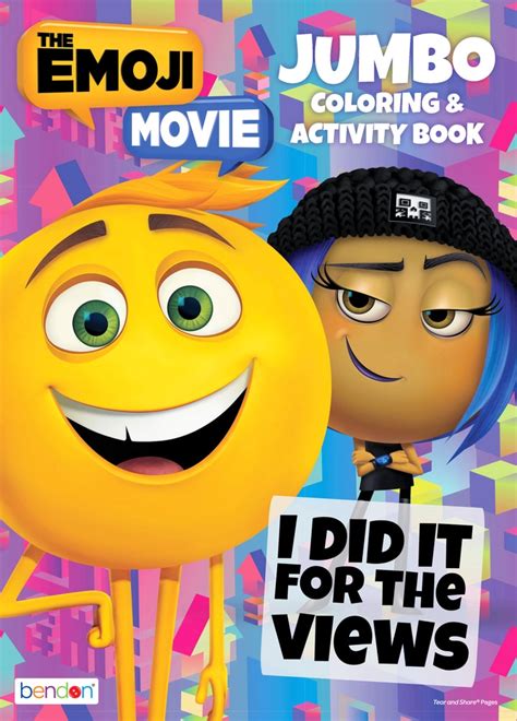 The Emoji Movie Colouring Activity Book Canadian Tire