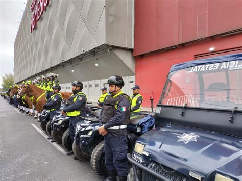 Vigilarán Más De Mil 600 Elementos El Partido Toluca Vs Herediano