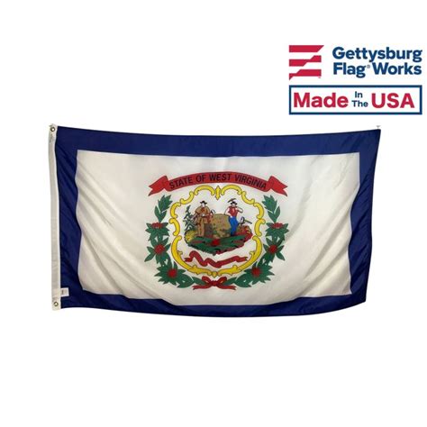 West Virginia Flag Outdoor