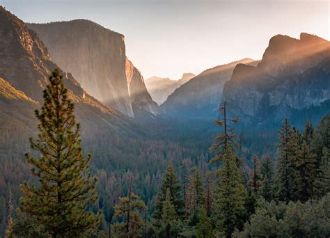 Landscape Photo Of Mountains During Daytime El Capitan Hd Wallpaper