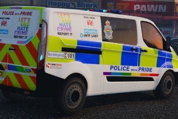 North Yorkshire Police Police With Pride Livery For The Ford