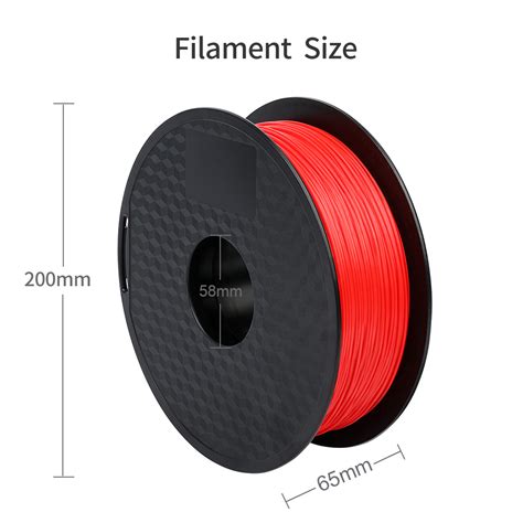 Ripley Rollo Filamento Impresora D Kilo Pla Mt Mm Rojo