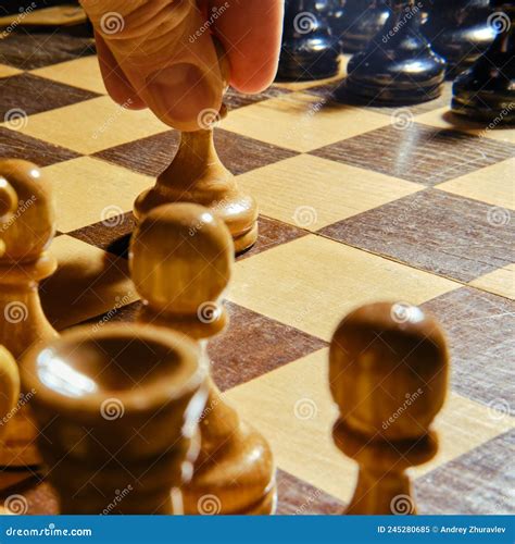 The Opening of the Chess Game with the Move of the White King Pawn E2