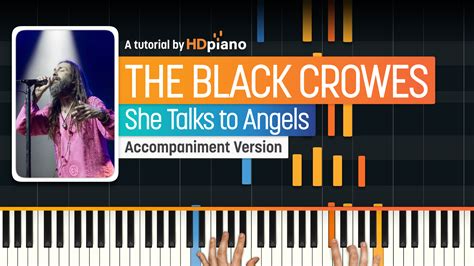 She Talks to Angels by The Black Crowes Piano Tutorial | HDpiano