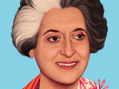 Indira Gandhi by Folio Illustration Agency on Dribbble