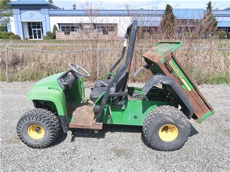 John Deere 4x2 Gator Wmanual Dump Box Kenmore Heavy Equipment Contractors Equipment