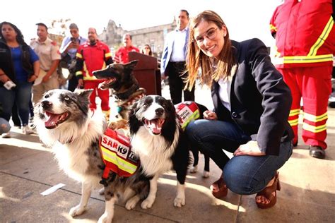 Reconoce Guadalajara Labor Humanitaria De Binomios Caninos De La Cruz