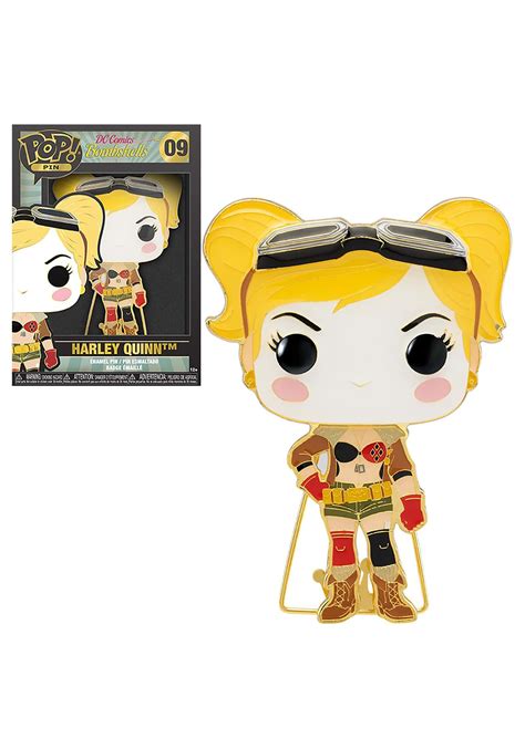 Pop Pins Dc Comics Harley Quinn From Funko