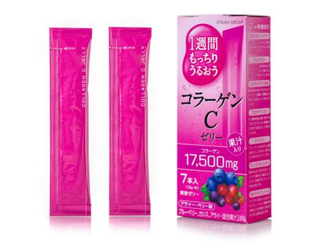 Японский питьевой коллаген Otsuka Collagen C Jelly 70g (на 7 дней), цена