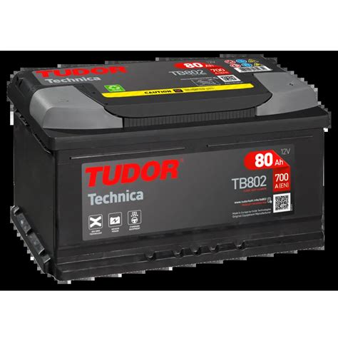 Tudor TB802 Batería de coche Tudor 80Ah 12V