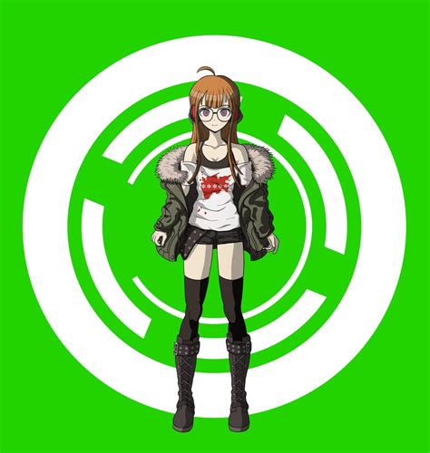 Futaba Sakura As A Danganronpa Character Sprite Rpersona5