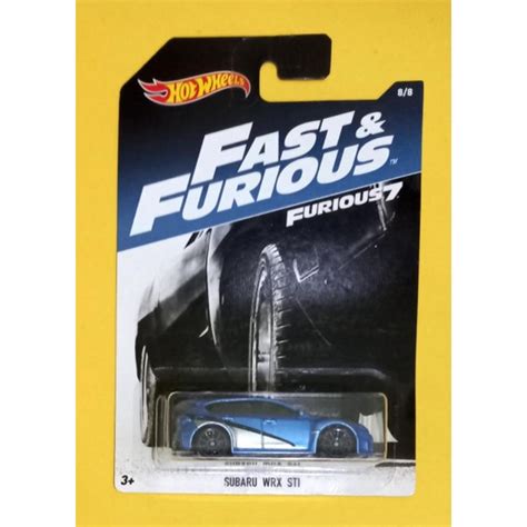 Jual Hot Wheels Fast Furious Subaru WRX STI Shopee Indonesia
