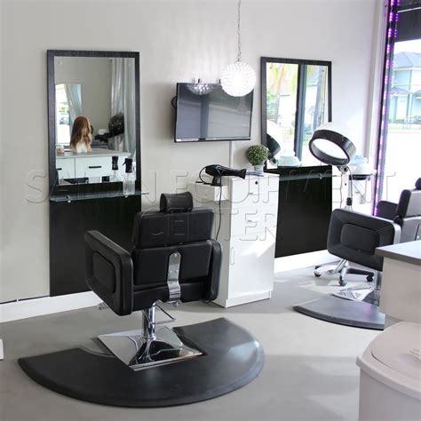 Jordan Wall Mount Styling Station With Mirror Salon Equipment Center