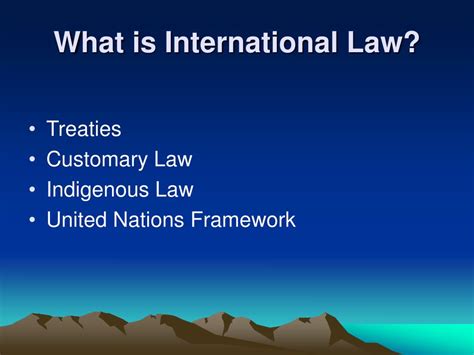 Ppt Indigenous Peoples In International Law Powerpoint Presentation