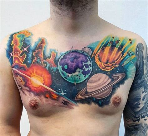 90 Astronomy Tattoos For Men Masculine Design Ideas