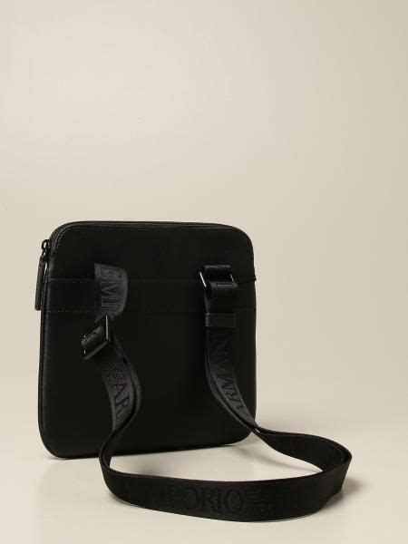 EMPORIO ARMANI: Сумка Мужское - Черный | Emporio Armani Сумка На Ремне ...