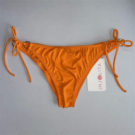 BIKINI SOLID NARANJA Bikinis y Ropas de Baño