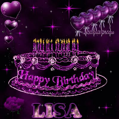 HAPPY BIRTHDAY LISA Picture #128266503 | Blingee.com