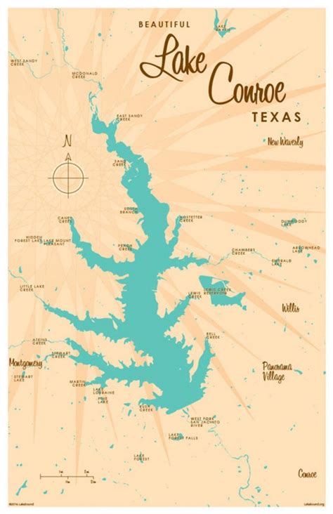 Lake Conroe Texas Fishing Guides 36680 13 Weather | Sitedesignco - Map ...