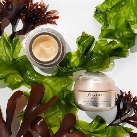 SHISEIDO: Algae is the star of Benefiance Wrinkle Smoothing Eye Cream ...