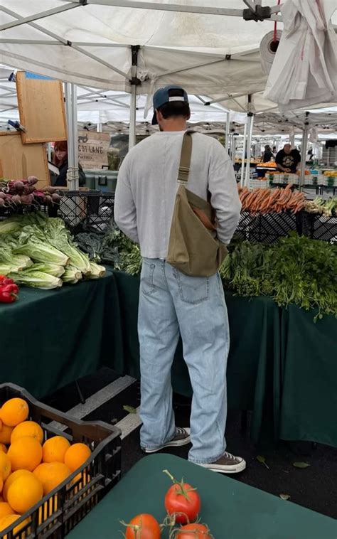 Farmers market aesthetic NYC | Farmers market outfit man, Farmer outfit
