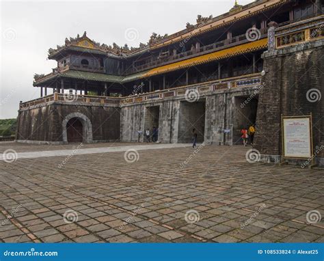 Hue Citadel In Vietnam Editorial Stock Image Image Of Imperial 108533824