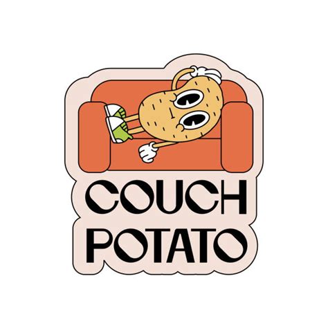 130 Sofa Potato Stock Illustrations Royalty Free Vector Graphics