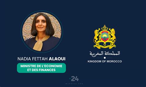 Nadia Fettah Alaoui Ministre de léconomie et des finances du Maroc