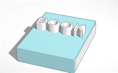 3d Design Book Tinkercad