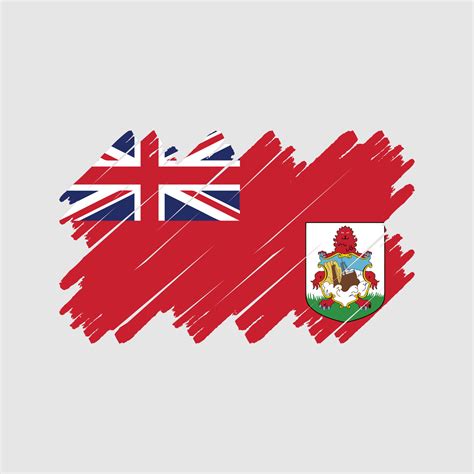 Bermuda Flag Brush. National Flag 11081617 Vector Art at Vecteezy