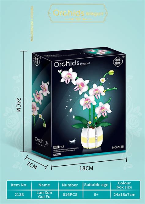 Klocki Icons Orchid Bukiet Kwiat W Orchidea Storczyk Krak W Bronowice