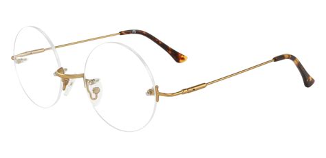 Lucie Rimless Prescription Glasses - Gold | Women's Eyeglasses | Payne Glasses