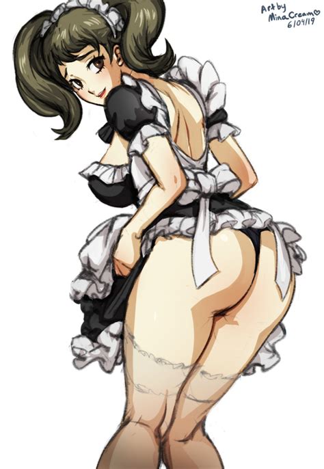 550 Sadayo Kawakami Maid Outfit P5 By MinaCream Hentai Foundry