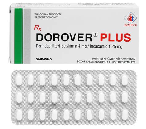 Dorover Plus Indapamide Perindopril Pharmog